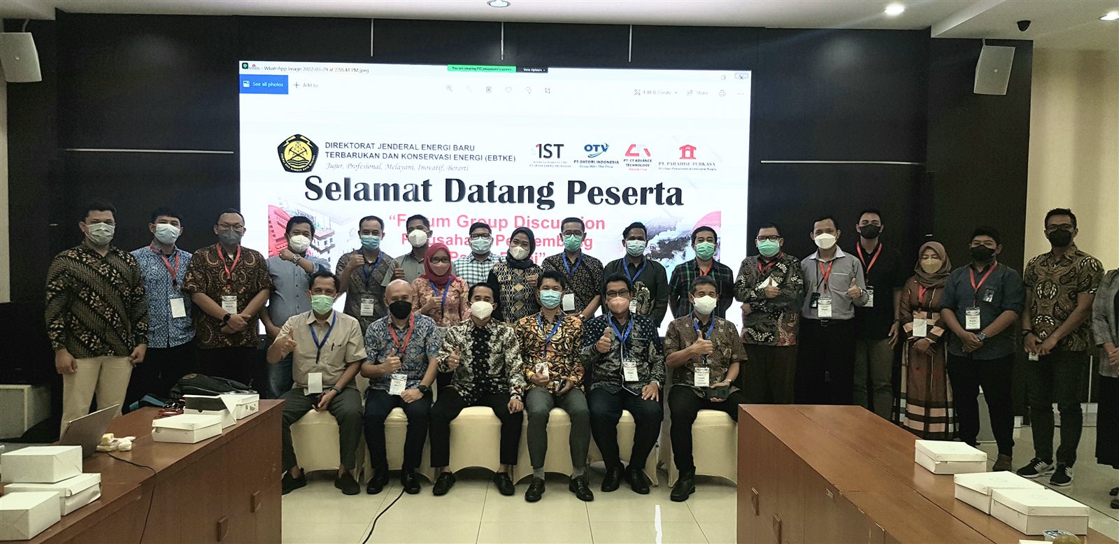Geothermal industry focus group discussion